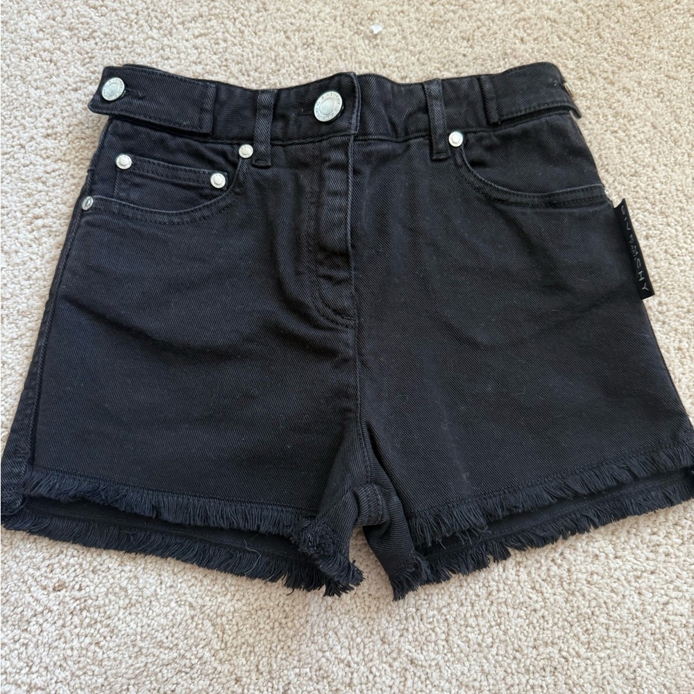 Givenchy kids denim shorts